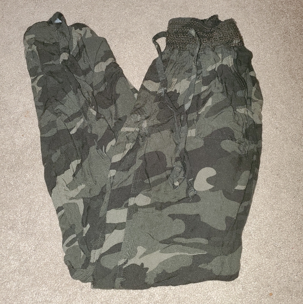 Camo joggers
